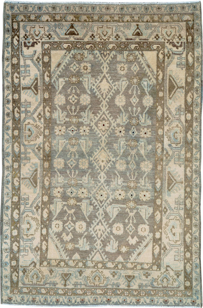 Vintage Persian Malayer Rug, No.26388 - Gsblank