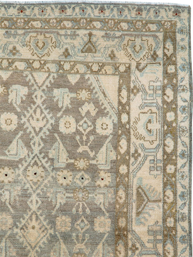Vintage Persian Malayer Rug, No.26388 - Gsblank