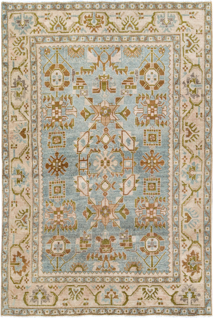 Vintage Persian Malayer Rug, No.26390 - Gsblank