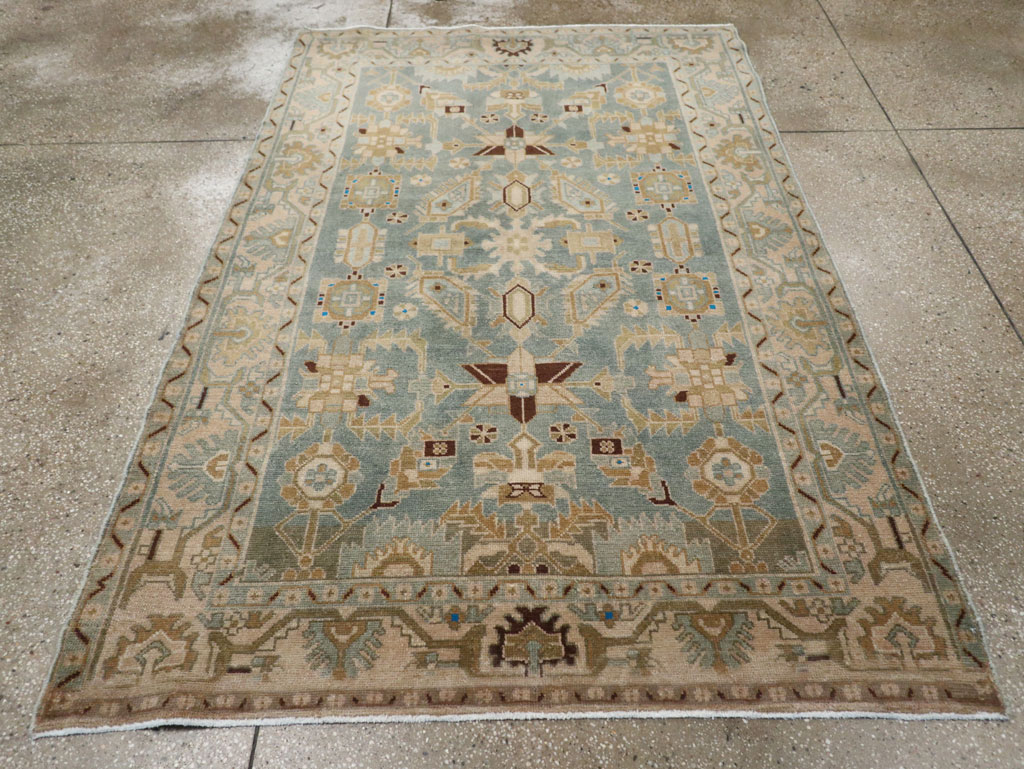 Vintage Persian Malayer Rug, No.26392 - Gsblank