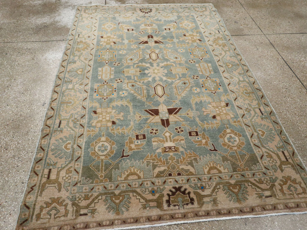 Vintage Persian Malayer Rug, No.26392 - Gsblank