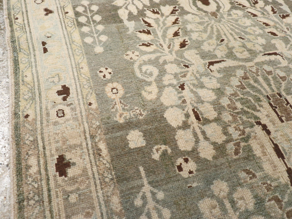 Vintage Persian Malayer Accent Rug, No.26394 - Gsblank