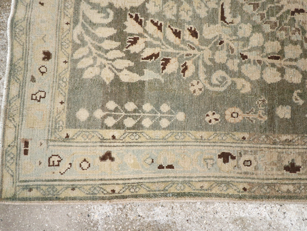 Vintage Persian Malayer Accent Rug, No.26394 - Gsblank