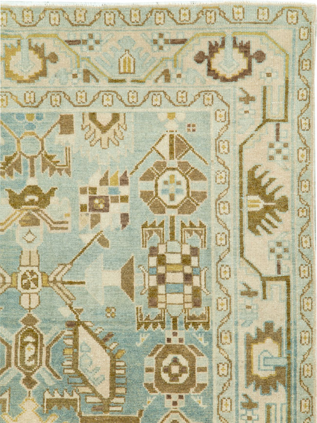 Vintage Persian Malayer Rug, No.26396 - Gsblank