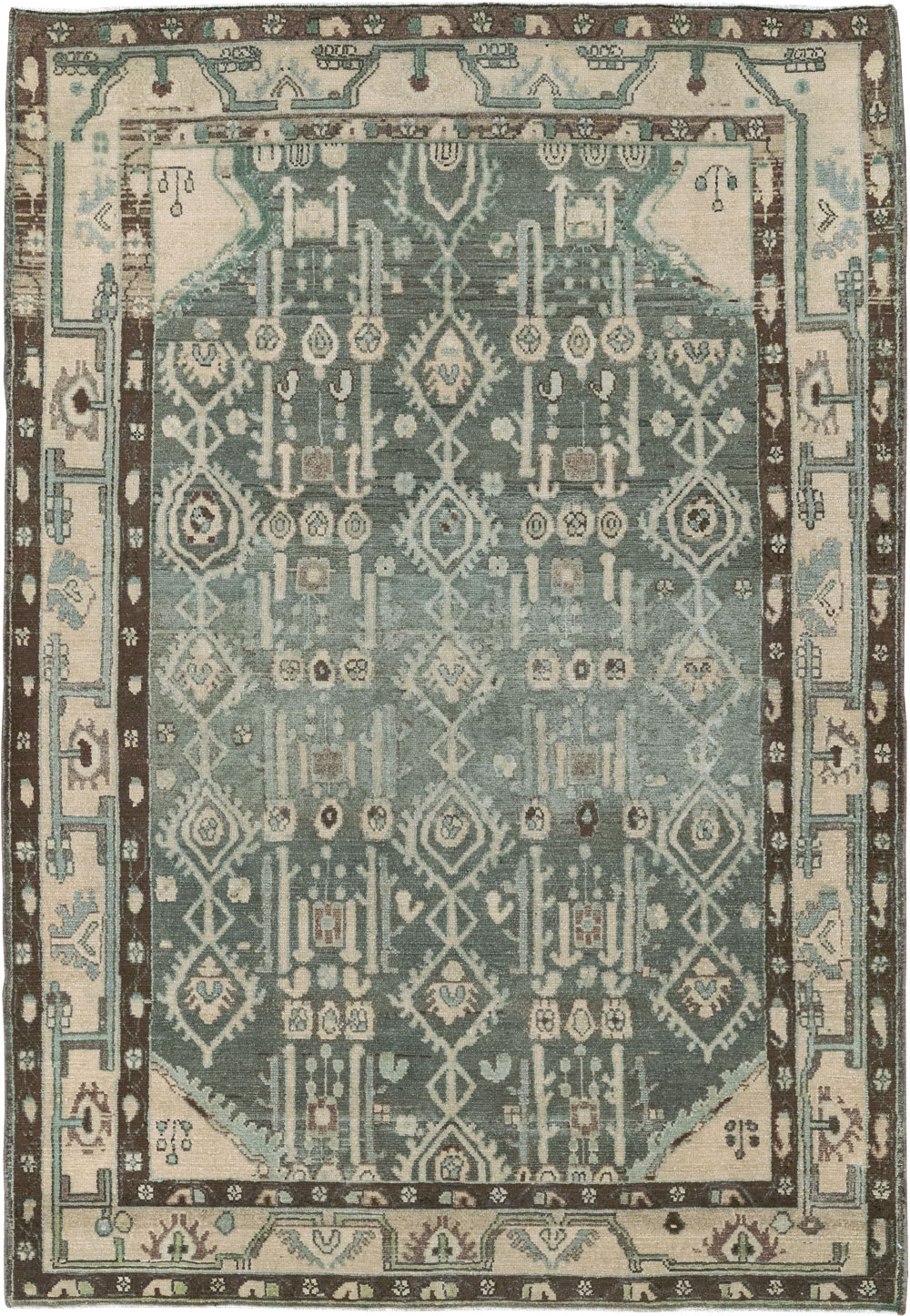 Vintage Persian Malayer Rug, No.26401 - Gsblank