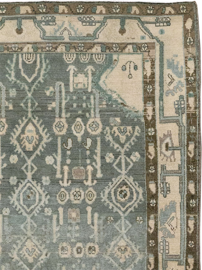 Vintage Persian Malayer Rug, No.26401 - Gsblank