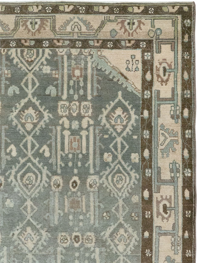 Vintage Persian Malayer Rug, No.26401 - Gsblank