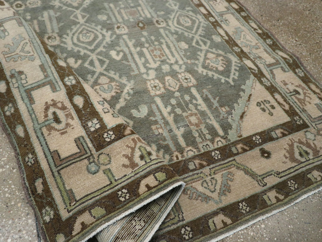 Vintage Persian Malayer Rug, No.26401 - Gsblank