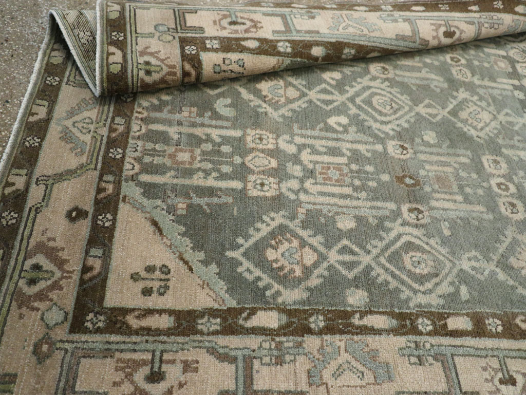 Vintage Persian Malayer Rug, No.26401 - Gsblank