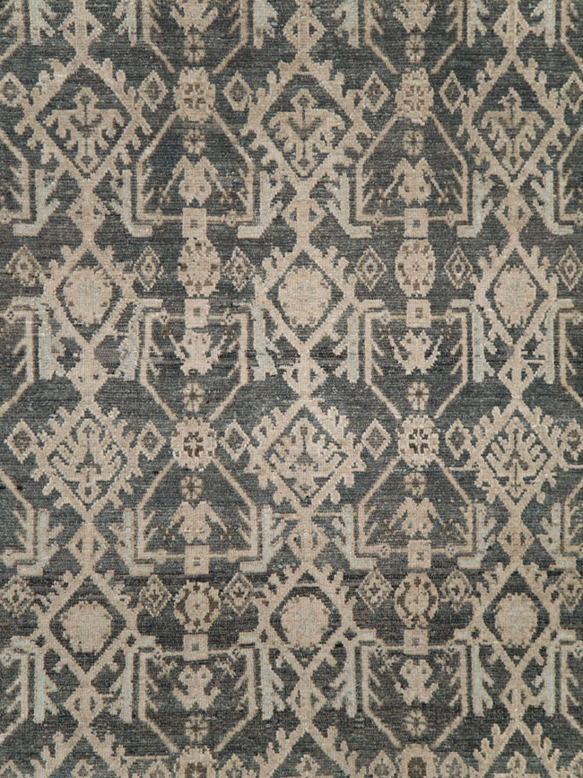 Vintage Persian Malayer Gallery Carpet, No.26403 - Gsblank