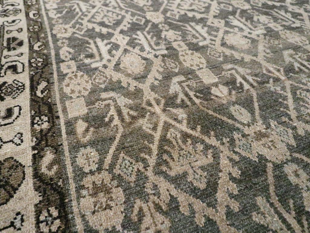 Vintage Persian Malayer Gallery Carpet, No.26403 - Gsblank