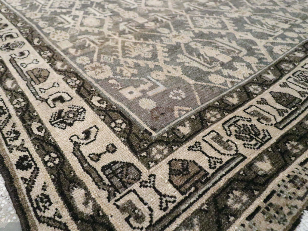 Vintage Persian Malayer Gallery Carpet, No.26403 - Gsblank