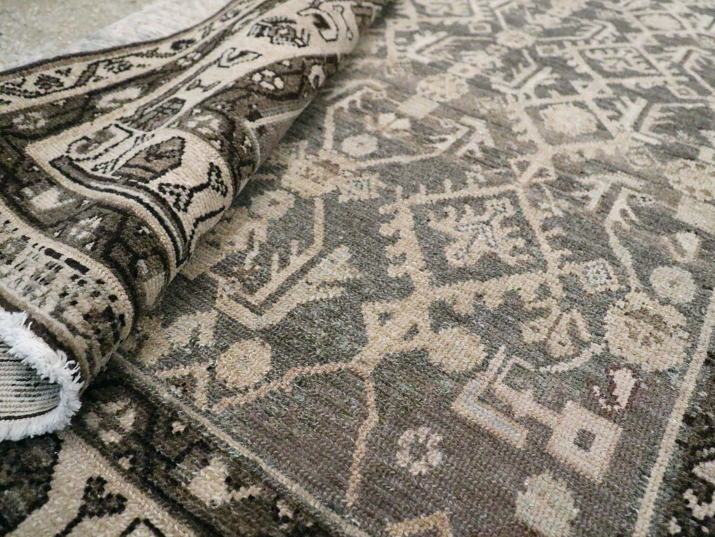 Vintage Persian Malayer Gallery Carpet, No.26403 - Gsblank