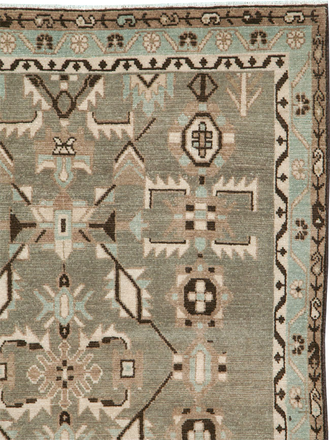 Vintage Persian Malayer Rug, No.26406 - Gsblank