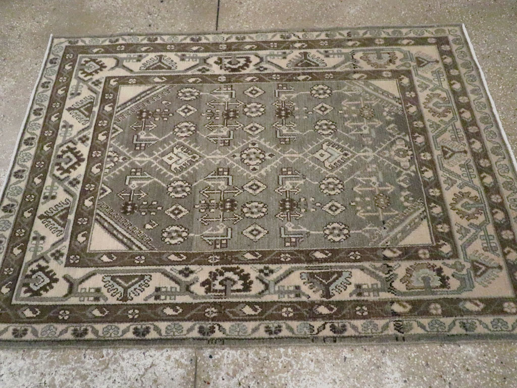 Vintage Persian Malayer Rug, No.26407 - Gsblank