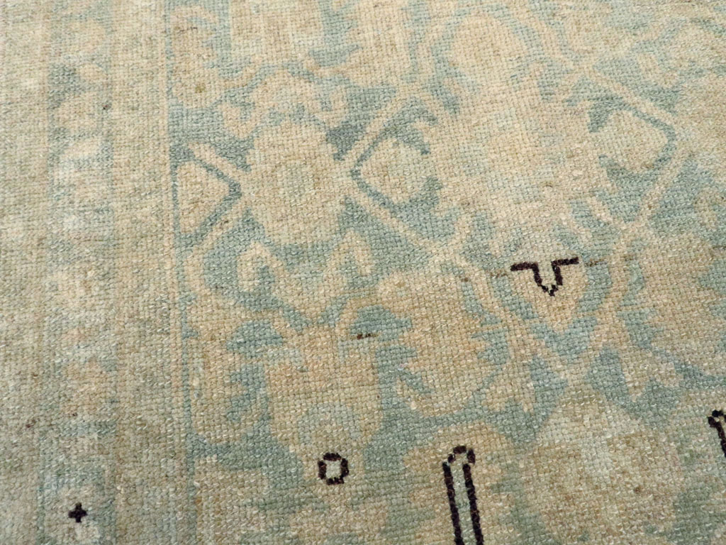 Vintage Persian Malayer Throw Rug, No.26408 - Gsblank