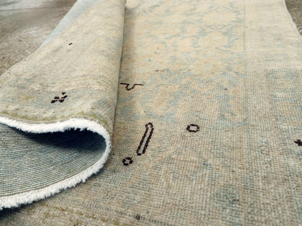 Vintage Persian Malayer Throw Rug, No.26408 - Gsblank