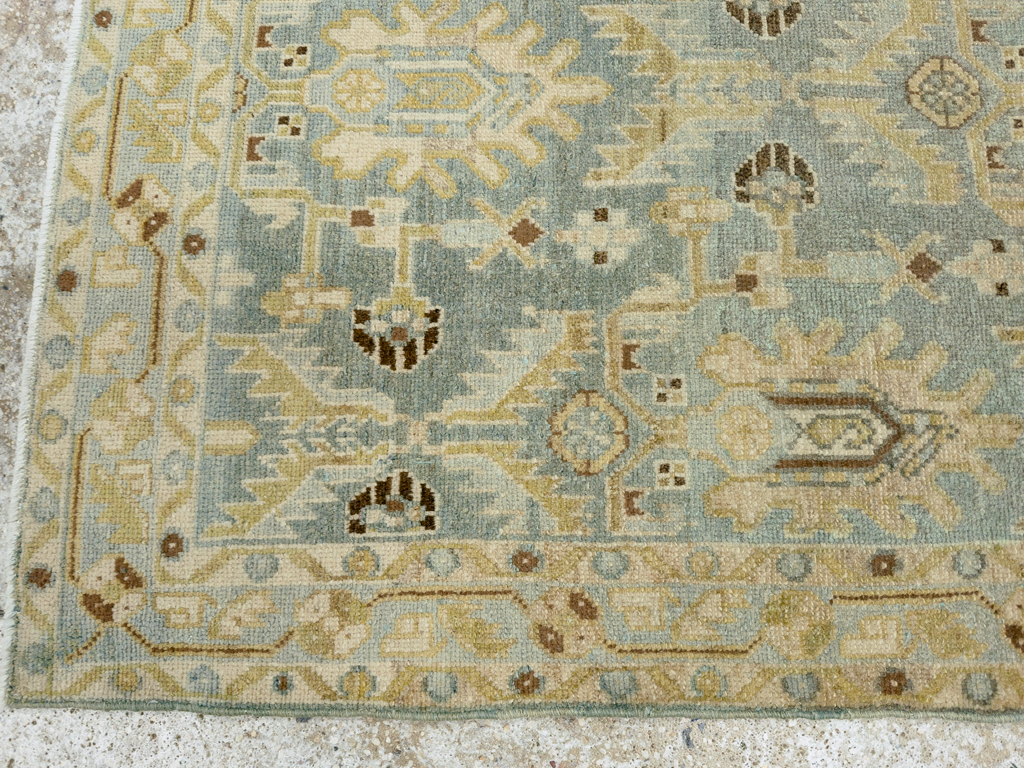 Vintage Persian Malayer Throw Rug, No.26409 - Gsblank