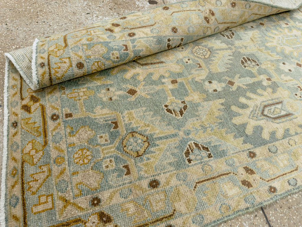 Vintage Persian Malayer Throw Rug, No.26409 - Gsblank