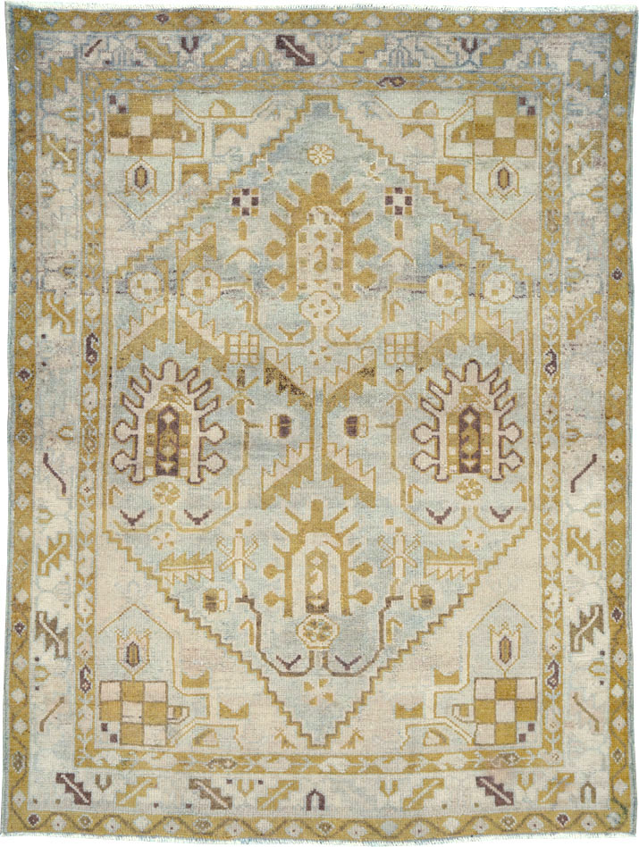 Vintage Persian Malayer Rug (Pair: 1 of 2), No.26410 - Gsblank