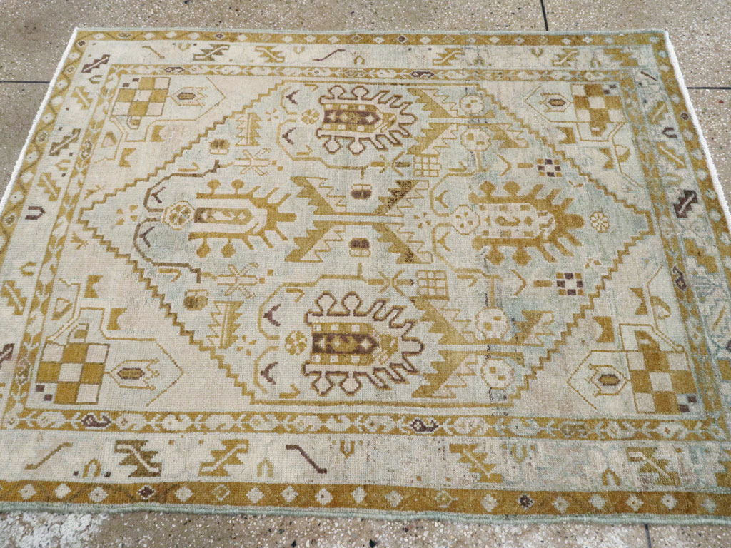 Vintage Persian Malayer Rug (Pair: 1 of 2), No.26410 - Gsblank