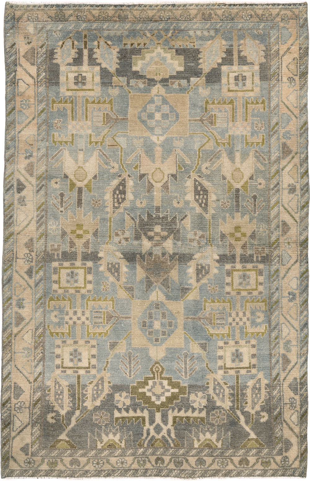 Vintage Persian Malayer Rug, No.26412 - Gsblank