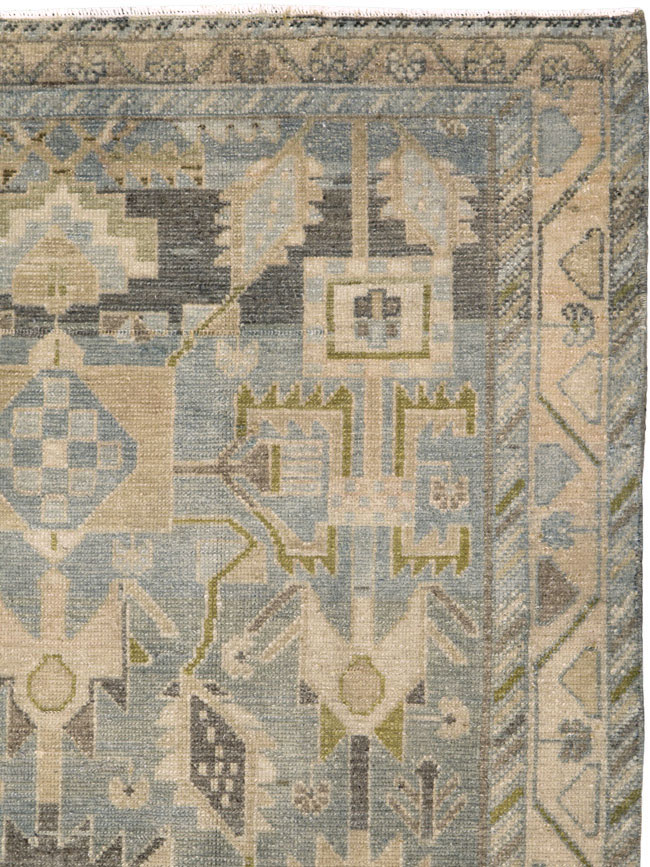 Vintage Persian Malayer Rug, No.26412 - Gsblank