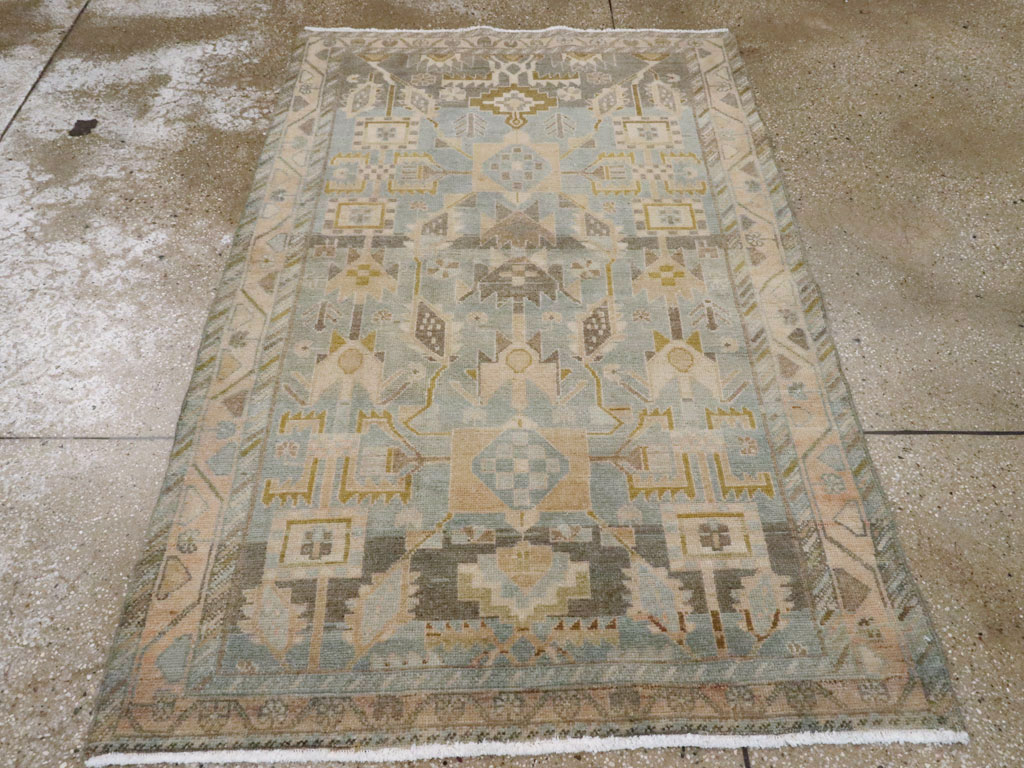 Vintage Persian Malayer Rug, No.26412 - Gsblank