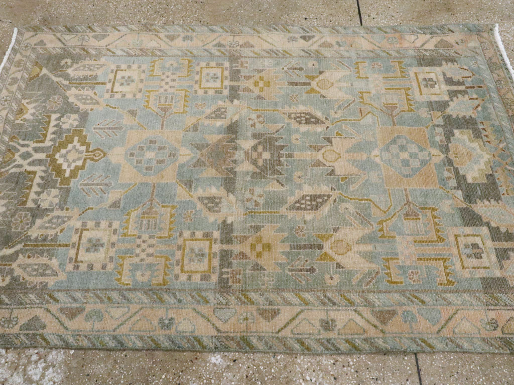 Vintage Persian Malayer Rug, No.26412 - Gsblank