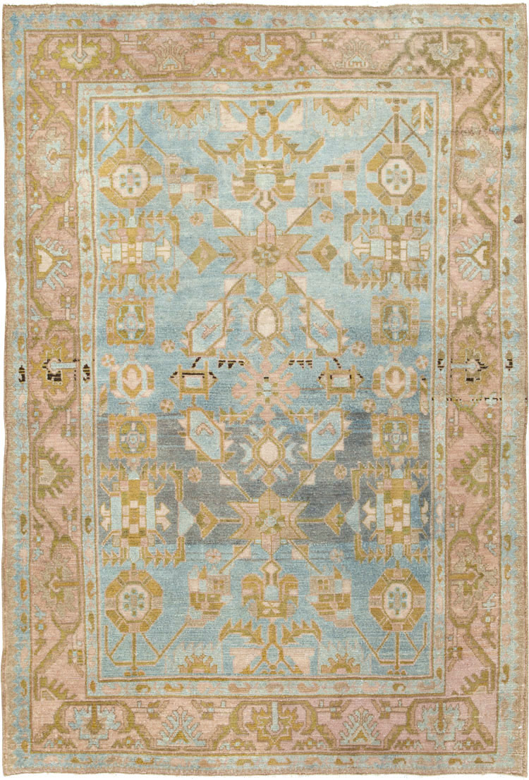 Vintage Persian Malayer Rug, No.26416 - Gsblank