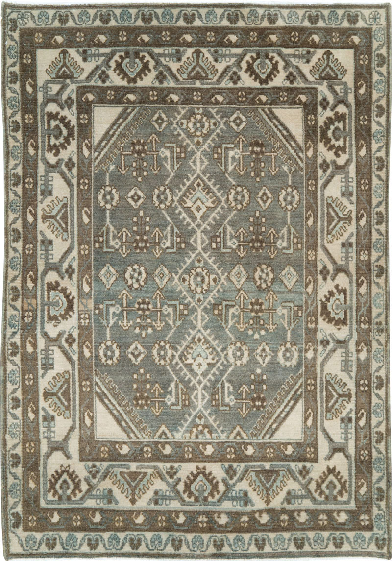Vintage Persian Malayer Rug, No.26418 - Gsblank