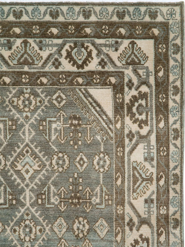 Vintage Persian Malayer Rug, No.26418 - Gsblank