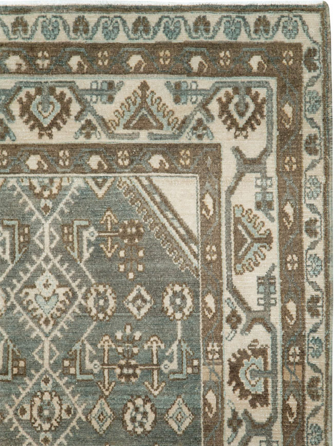 Vintage Persian Malayer Rug, No.26418 - Gsblank