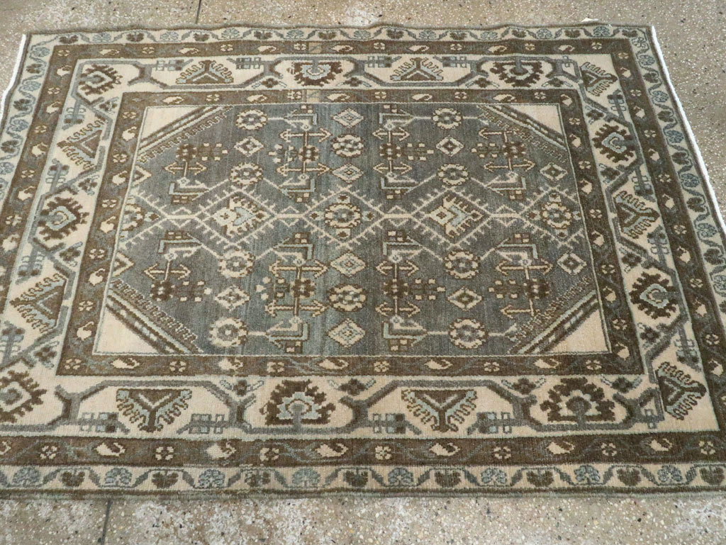 Vintage Persian Malayer Rug, No.26418 - Gsblank