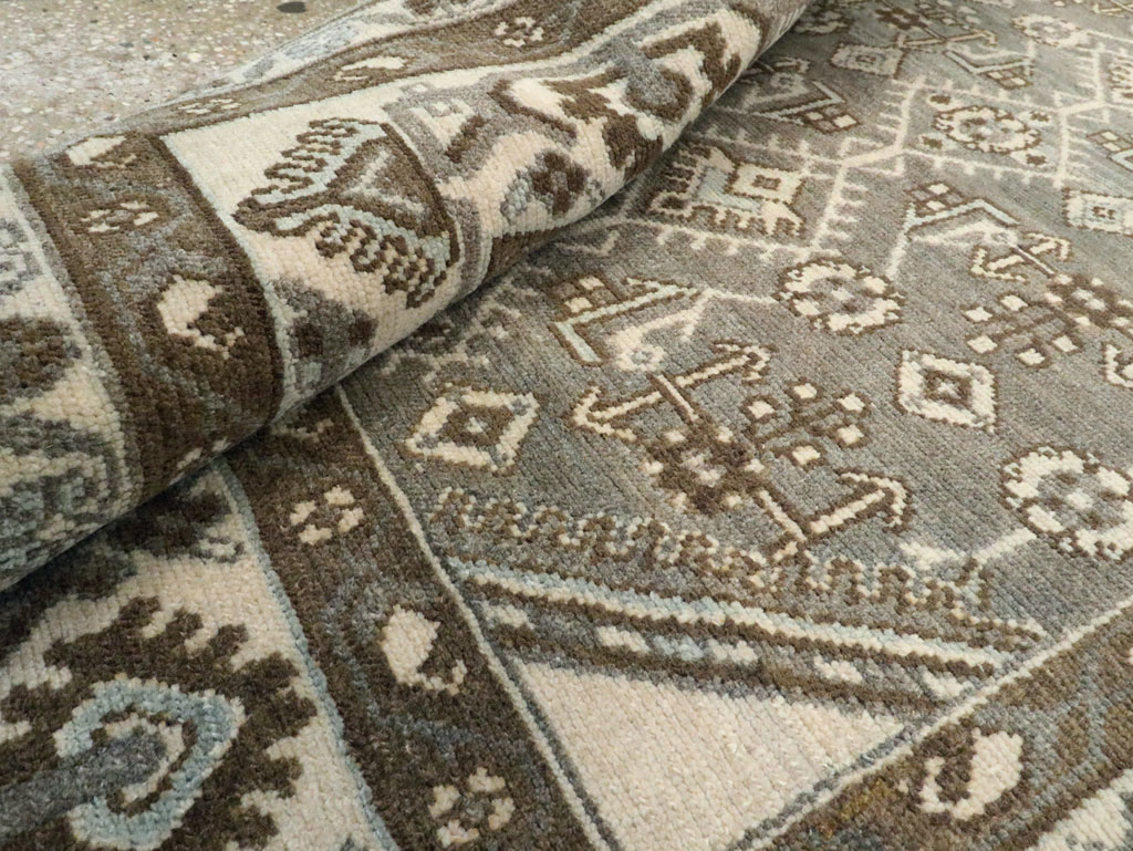 Vintage Persian Malayer Rug, No.26418 - Gsblank