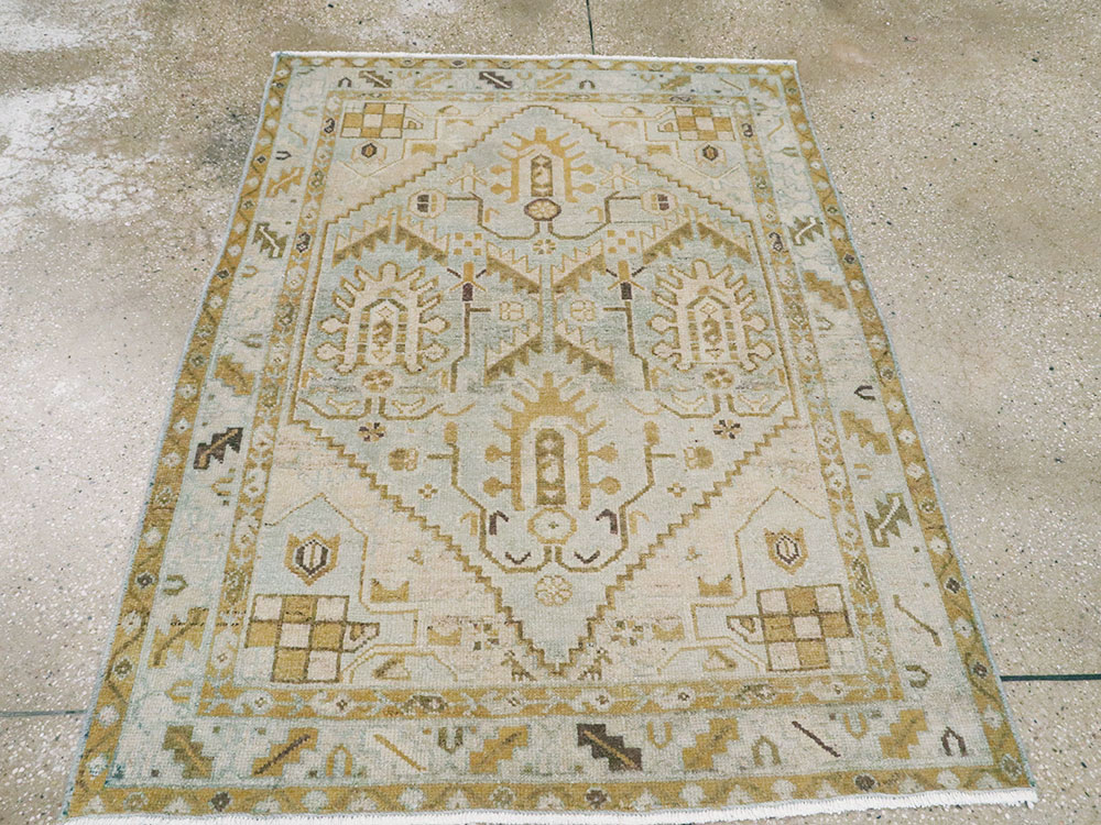 Vintage Persian Malayer Rug (Pair: 2 of 2), No.26419 - Gsblank