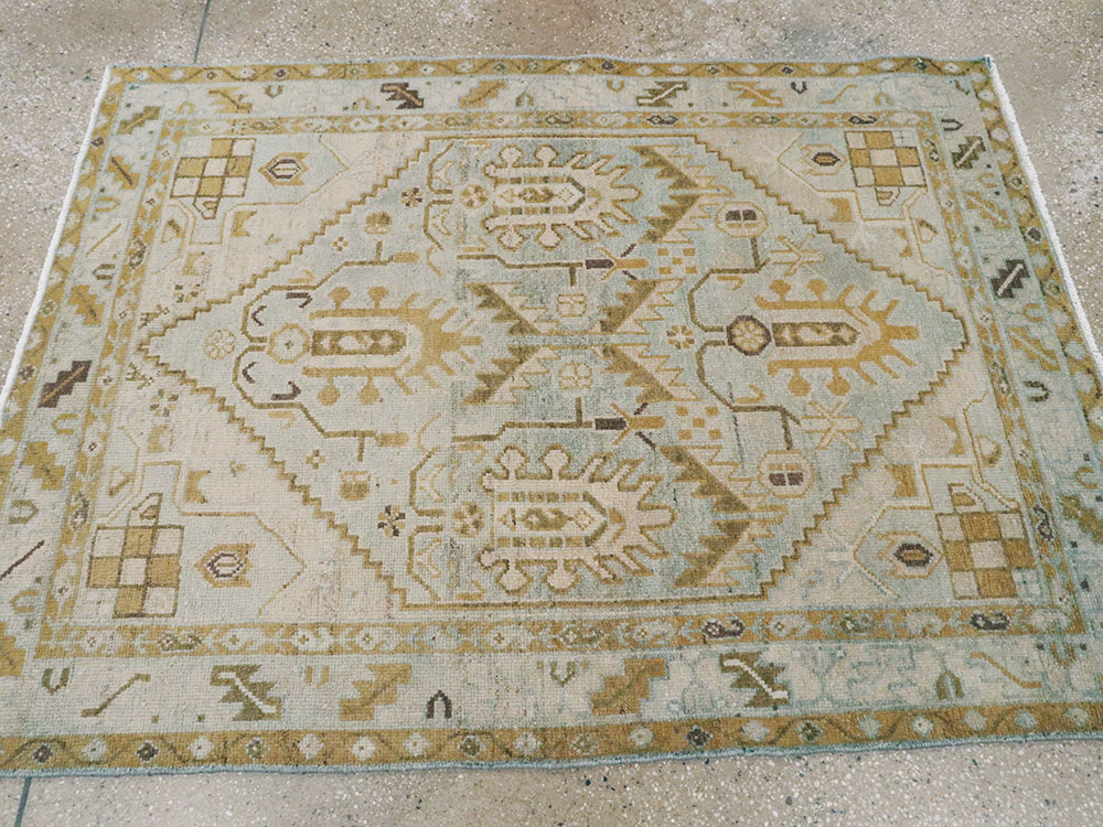 Vintage Persian Malayer Rug (Pair: 2 of 2), No.26419 - Gsblank