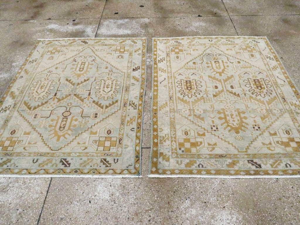 Vintage Persian Malayer Rug (Pair: 2 of 2), No.26419 - Gsblank