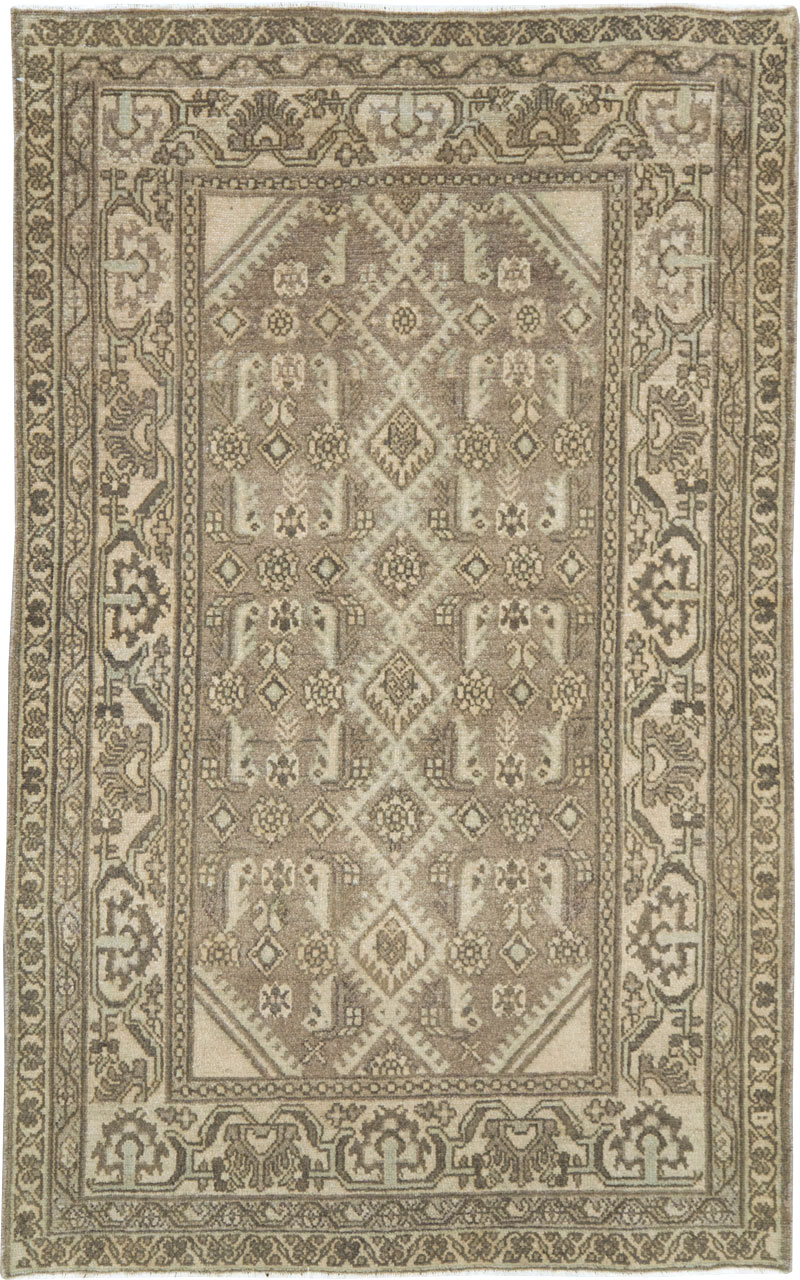 Vintage Persian Malayer Rug, No.26420 - Gsblank
