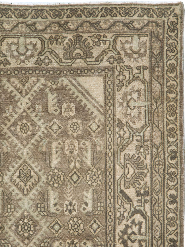 Vintage Persian Malayer Rug, No.26420 - Gsblank