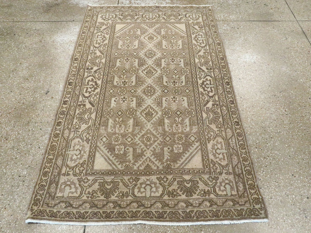 Vintage Persian Malayer Rug, No.26420 - Gsblank