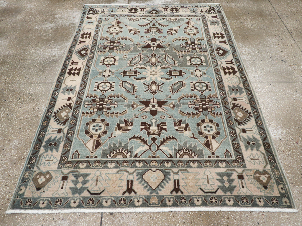 Vintage Persian Malayer Rug, No.26422 - Gsblank