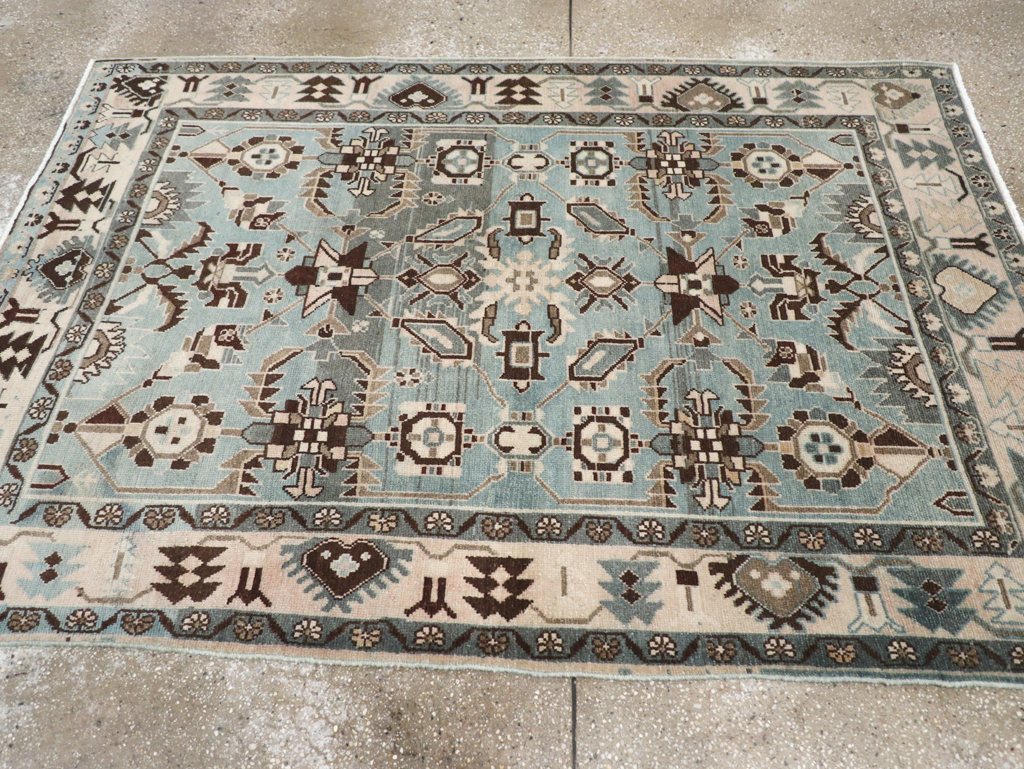 Vintage Persian Malayer Rug, No.26422 - Gsblank
