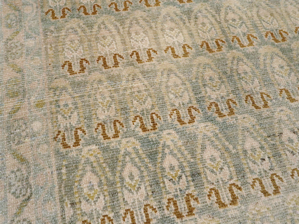 Vintage Persian Malayer Throw Rug, No.26423 - Gsblank