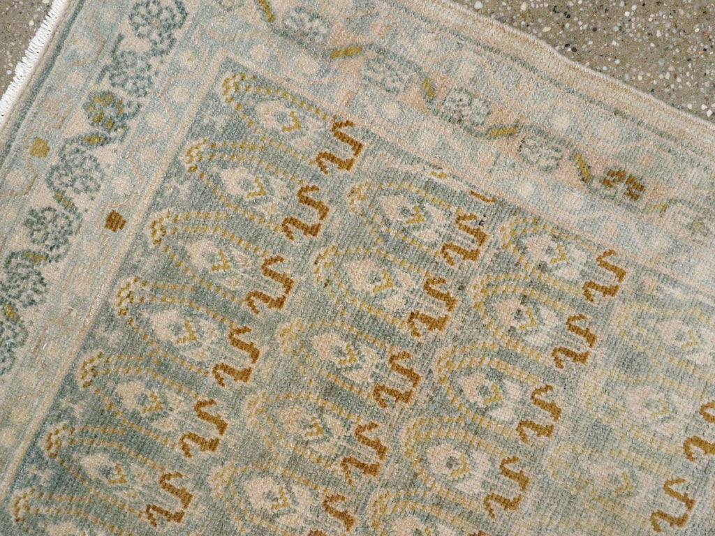 Vintage Persian Malayer Throw Rug, No.26423 - Gsblank