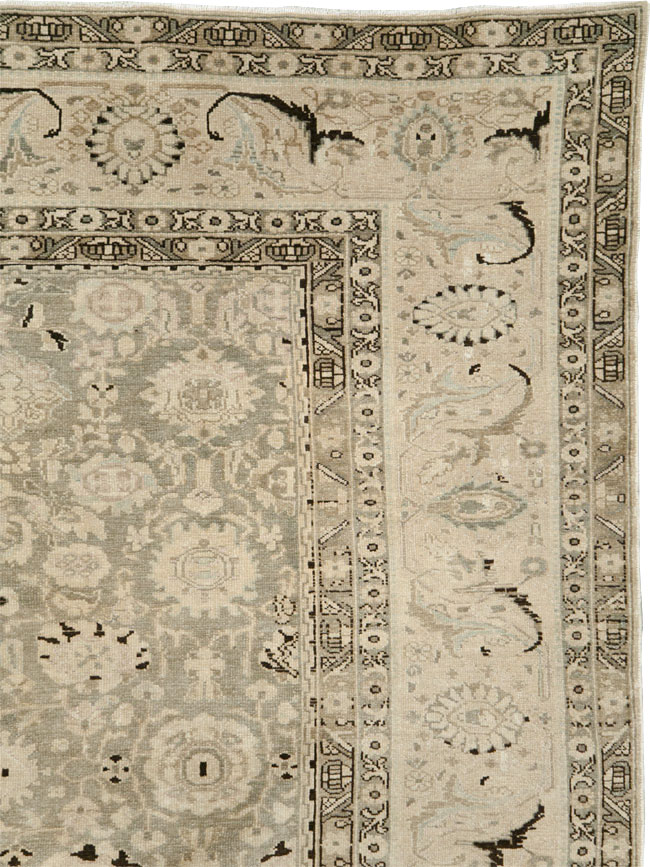Vintage Persian Malayer Room Size Carpet, No.26424 - Gsblank