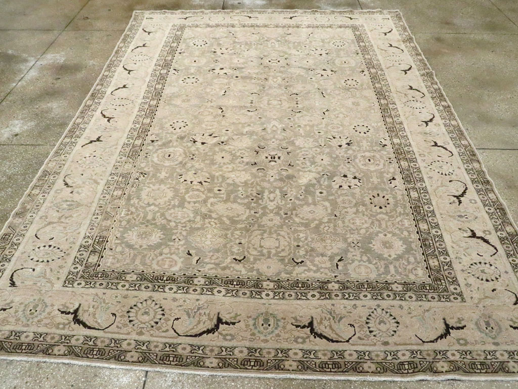 Vintage Persian Malayer Room Size Carpet, No.26424 - Gsblank