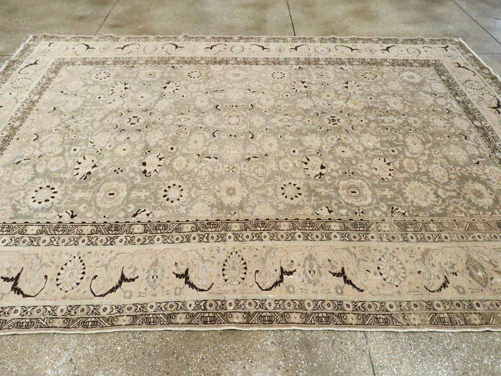 Vintage Persian Malayer Room Size Carpet, No.26424 - Gsblank