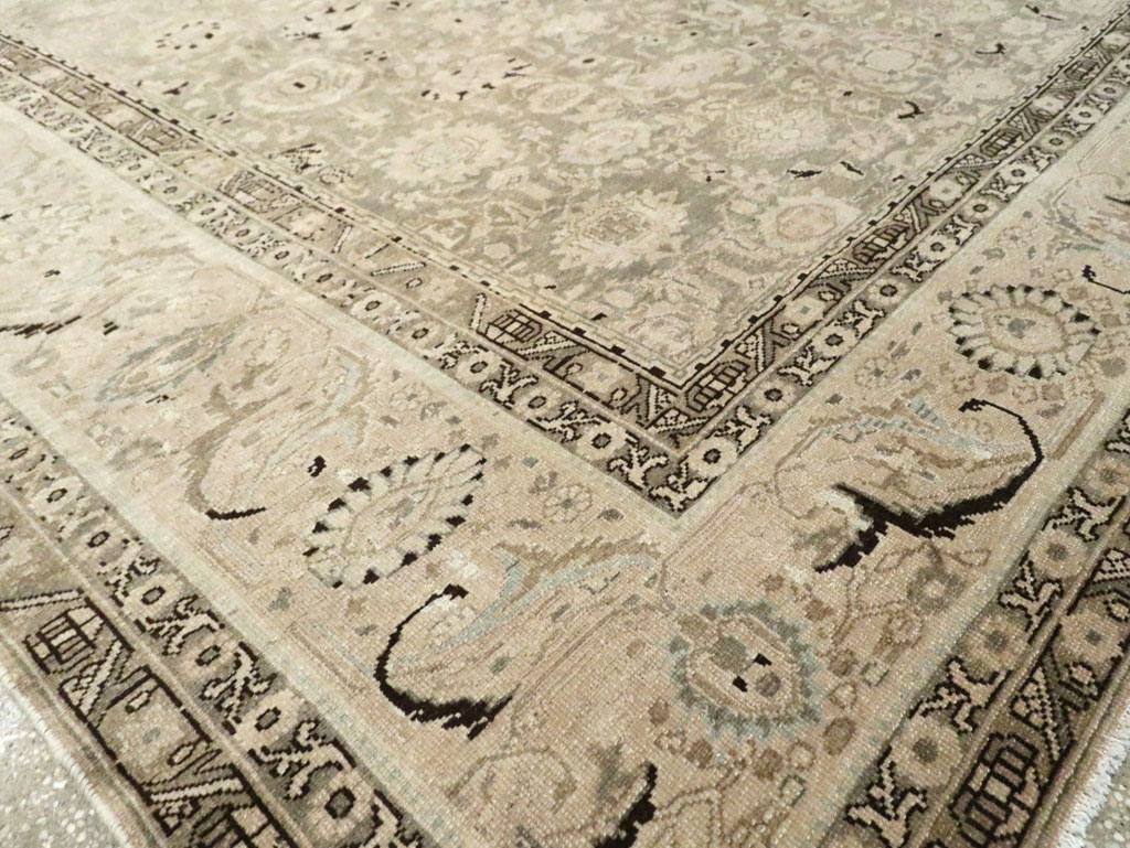 Vintage Persian Malayer Room Size Carpet, No.26424 - Gsblank