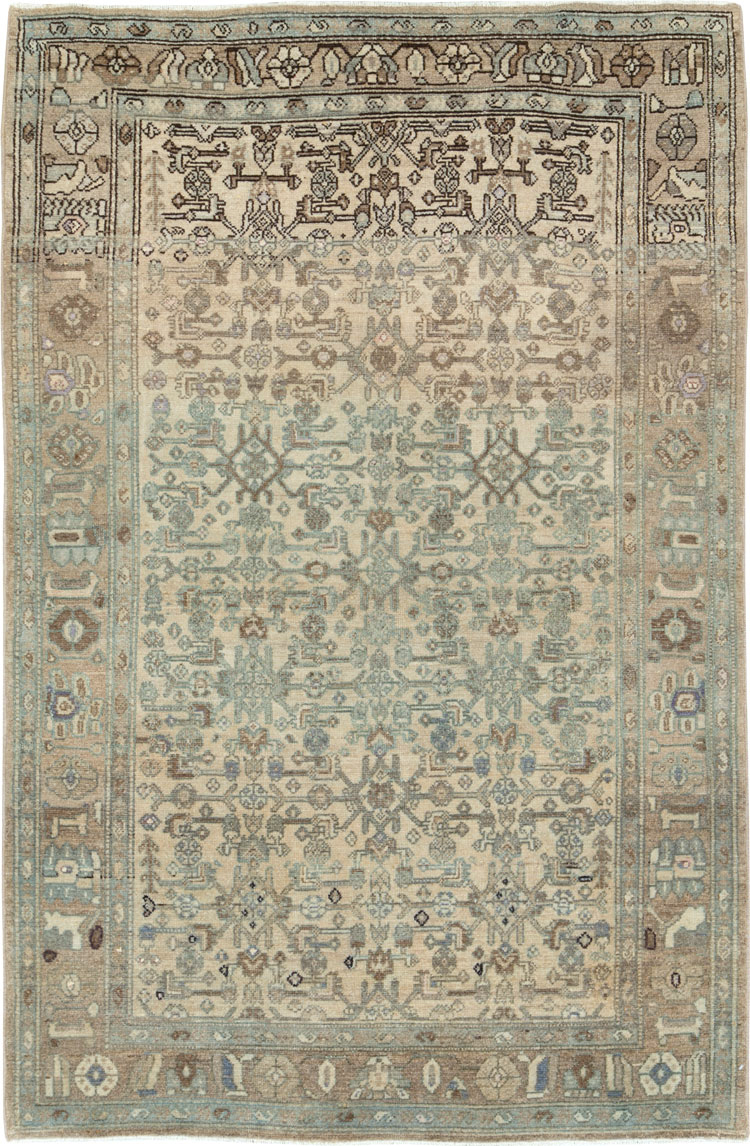 Vintage Persian Malayer Rug, No.26425 - Gsblank